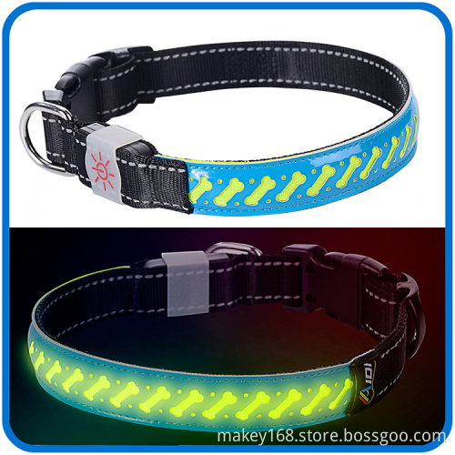 Led Rechargeable Glow Custom Dog Collars